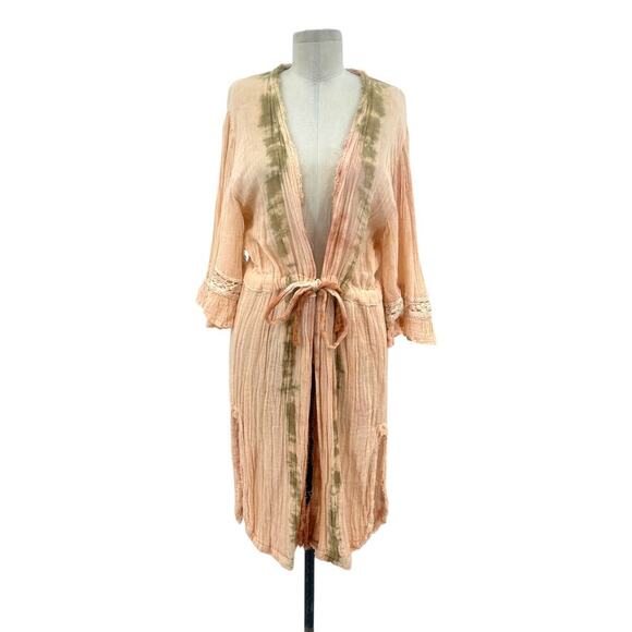 Jen's Pirate Booty Scarlet‎ Kimono Desert Sun Astral Tie Dye Size Medium / Large - Picture 2 of 16